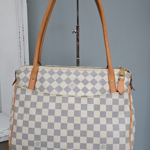 Figheri PM Louis Vuitton Damier Azur Bag - Picture 2 of 16